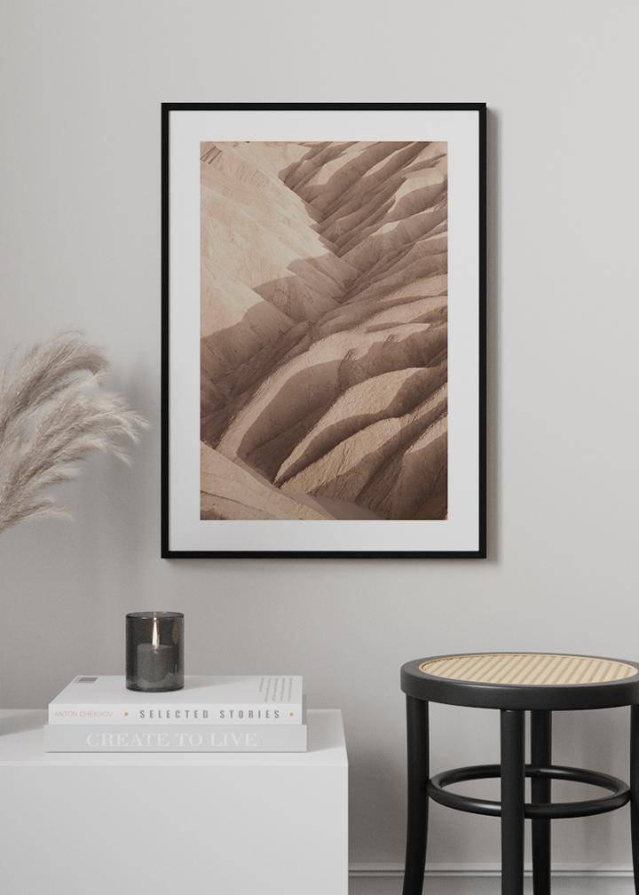 Abstract Dune Poster - KAMANART.DE