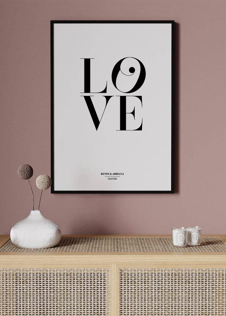 Love Poster - KAMANART.DE
